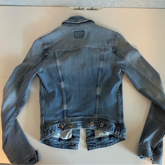 Vintage American Eagle XS Stretchy Jean Jacket - Picture 2 of 9